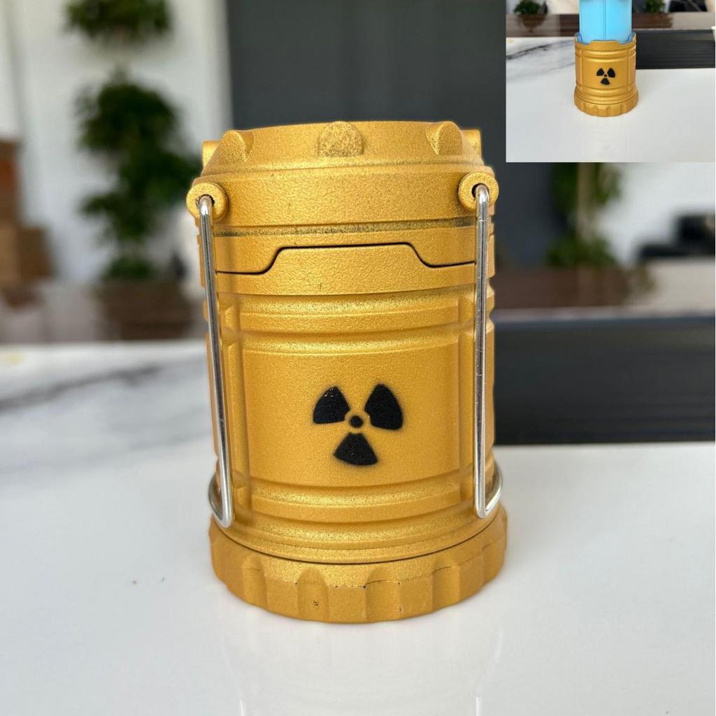 Rechargeable Mini Nuclear Reactor Lantern - Night Light Ornament for Home & Bedroom