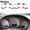 Для Dodge Caliber 2007-2008 Панель приборной панели спидометра из углеродного волокна Накладка Декоративные наклейки Аксессуары для интерьера автомобиля
