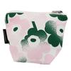 Marimekko Marimekko Pouch Accessory Case Cosmetic Pouch Makeup Pouch Travel Pouch Haivahdys Kait Mini Unikko Green Pink 73996 073996 136 Scandinavian