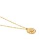 Vendome Necklace K10 Yellow Gold Sun and Moon Coin GJVN045455YG [Official] [VIH Aoyama]