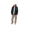 Carhartt WIP Однотонная рубашка с принтом логотипа, однобортная, с длинным рукавом, мужская рубашка I029827-0WE-01