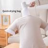 2 шт. одежда пушистый быстросохнущий мешок, портативный мешок для сушки феном для общежития, подходит для разнообразной одежды
