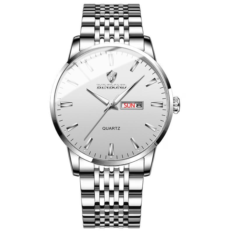 Мужские водонепроницаемые светящиеся наручные часы-будильник для бега