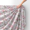 Royal Samt Stoff Polyester Zum Nähen - Motiv Blumen - Rdx2069