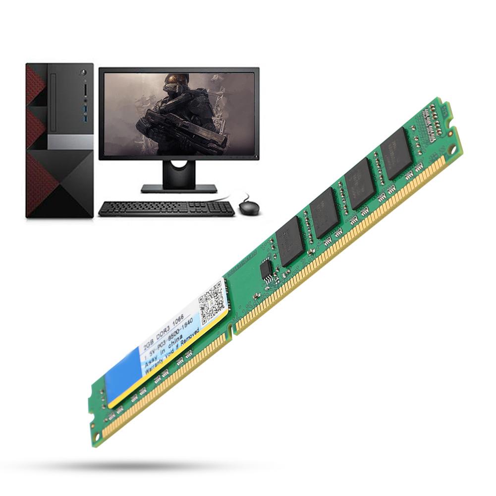 Xiede DDR3 1066 2G 240pin настольная компьютерная память RAM полностью совместима с Intel AMD