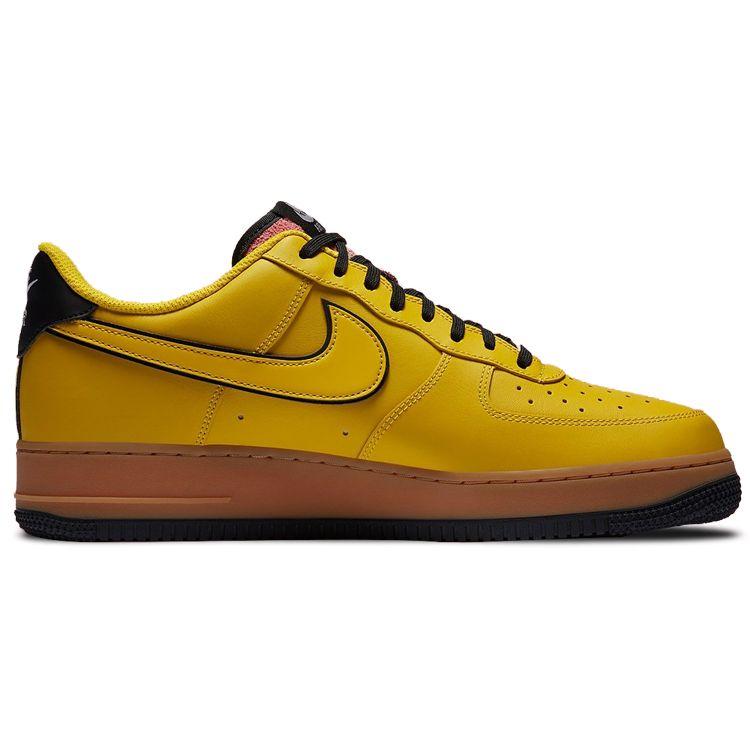 Nike Air Force 1 07 LV8 3 Качественные мужские кроссовки Желтый Speed-Yellow CZ7939-700
