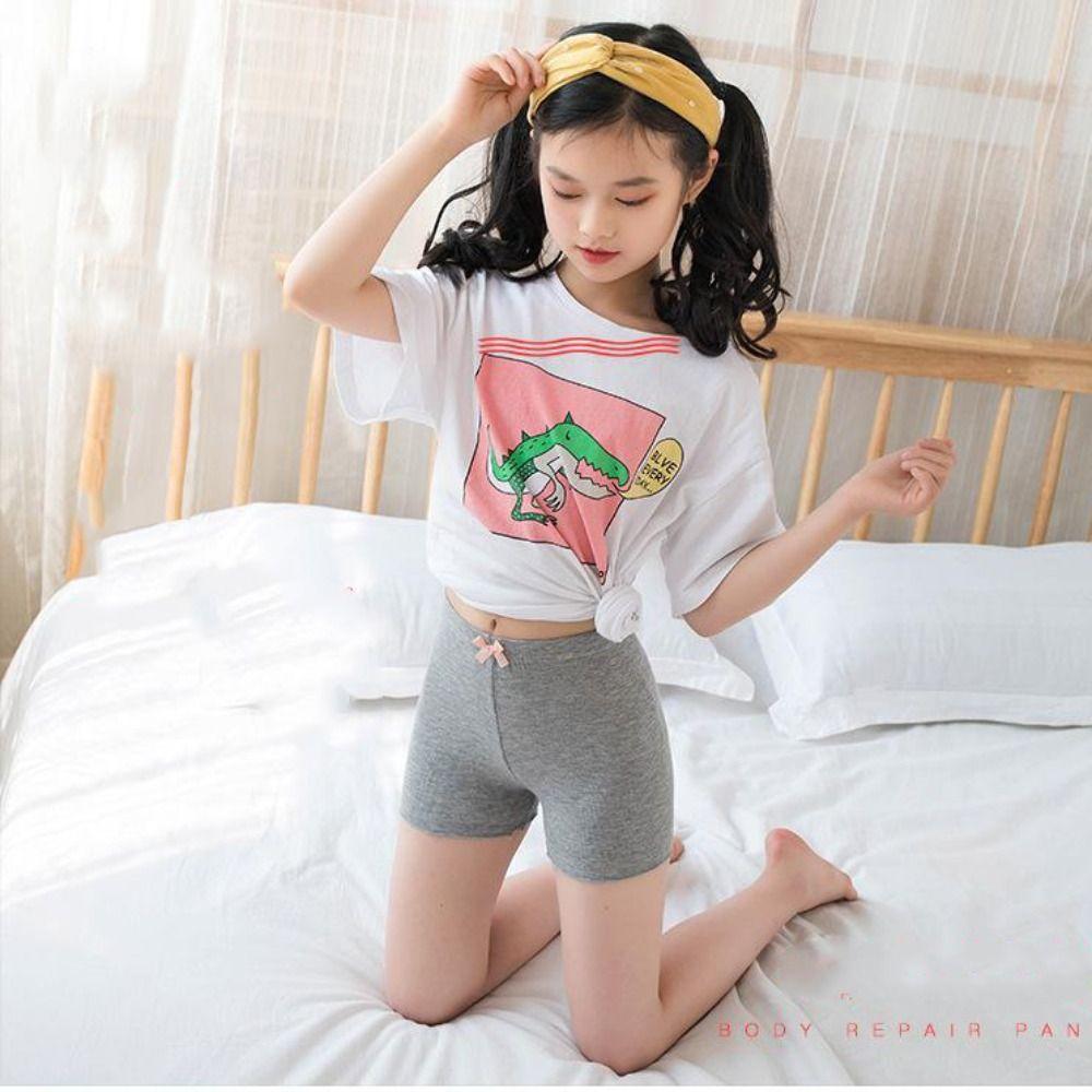 Cotton Girls Dance Safety Pants Breathable Children Summer Underwear New Kids Short Pants