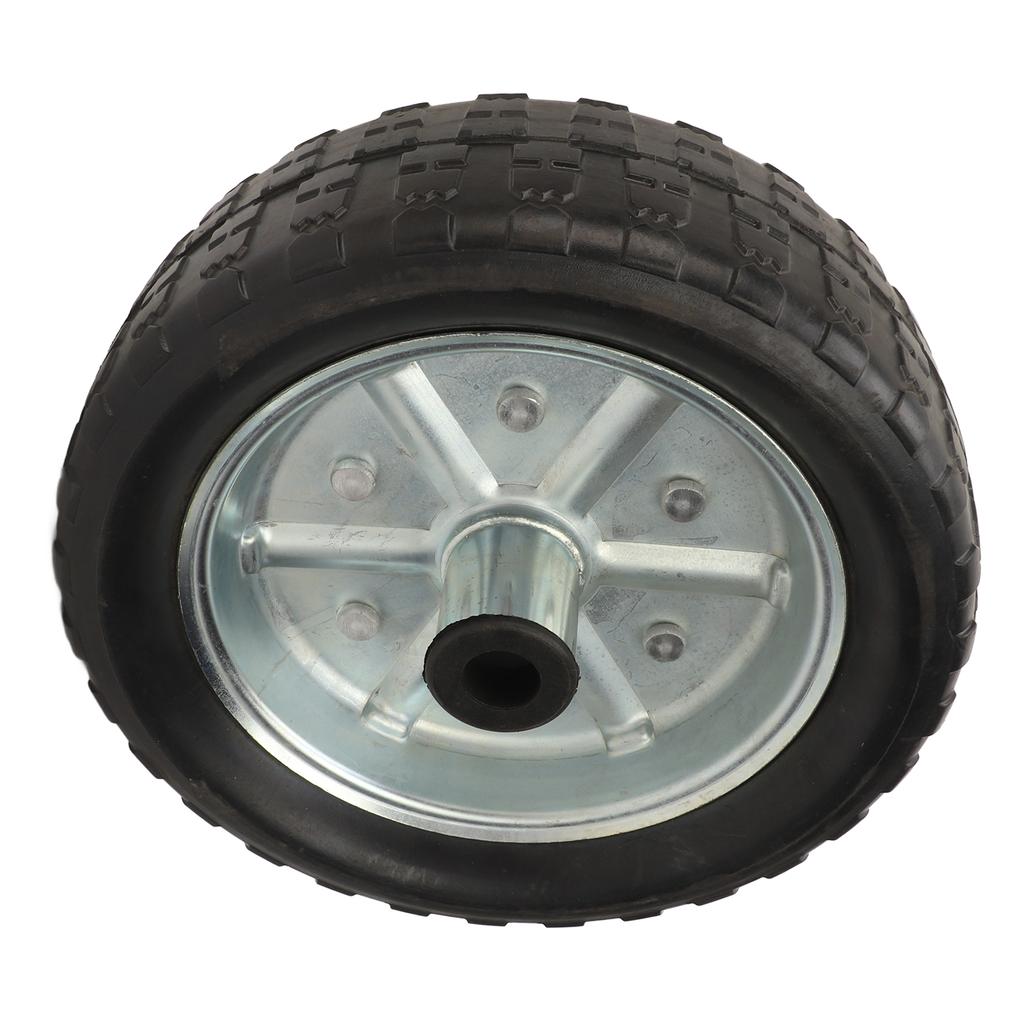 10-дюймовое прицепное колесо, универсальное, 2000 фунтов, вращающаяся опора, прочное, долговечное, запасное колесо для газонокосилок, коммунальное