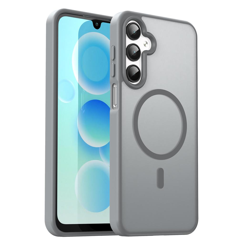 Samsung Galaxy A55 Phone Case, Magnetic Shockproof Matte Phone Cover for Samsung Galaxy A55