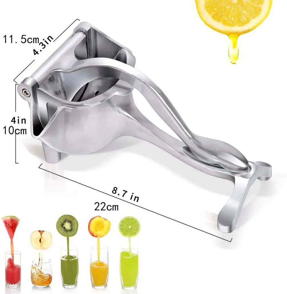 Manual Juice Squeezer Aluminum Alloy Hand Pressure Orange Juicer Pomegranate Lemon Squeezer Kitchen Accessories Fruit Tool