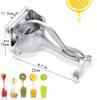 Manual Juice Squeezer Aluminum Alloy Hand Pressure Orange Juicer Pomegranate Lemon Squeezer Kitchen Accessories Fruit Tool