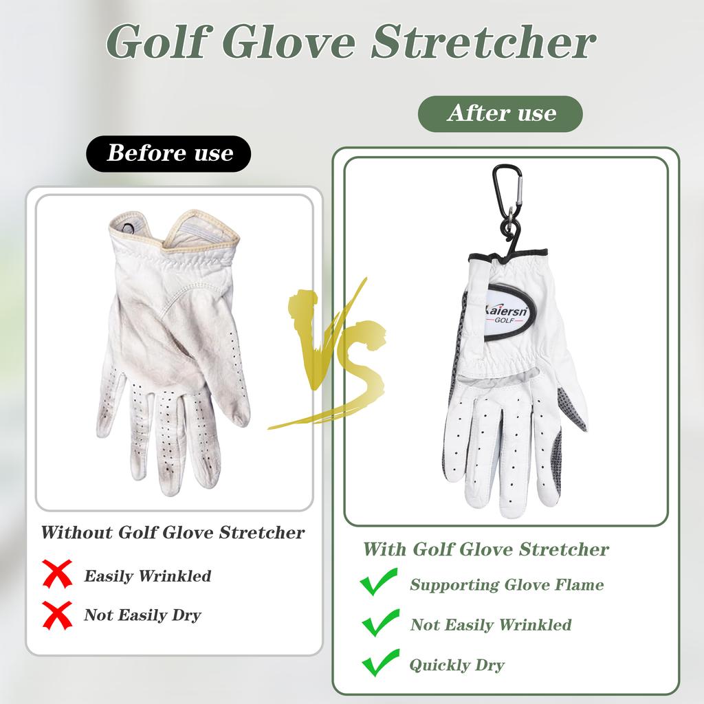 Golf Glove Mold and Drying Rack - Plastic Golf Glove Holder Used for Drying and Storage Essential Tool for Golfers 5
