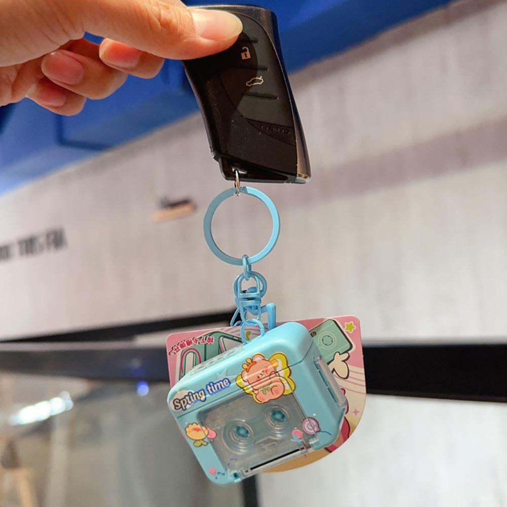 Может записывать музыку Брелок Держатель Музыкальный инструмент Игрушка Винтажное украшение для дома