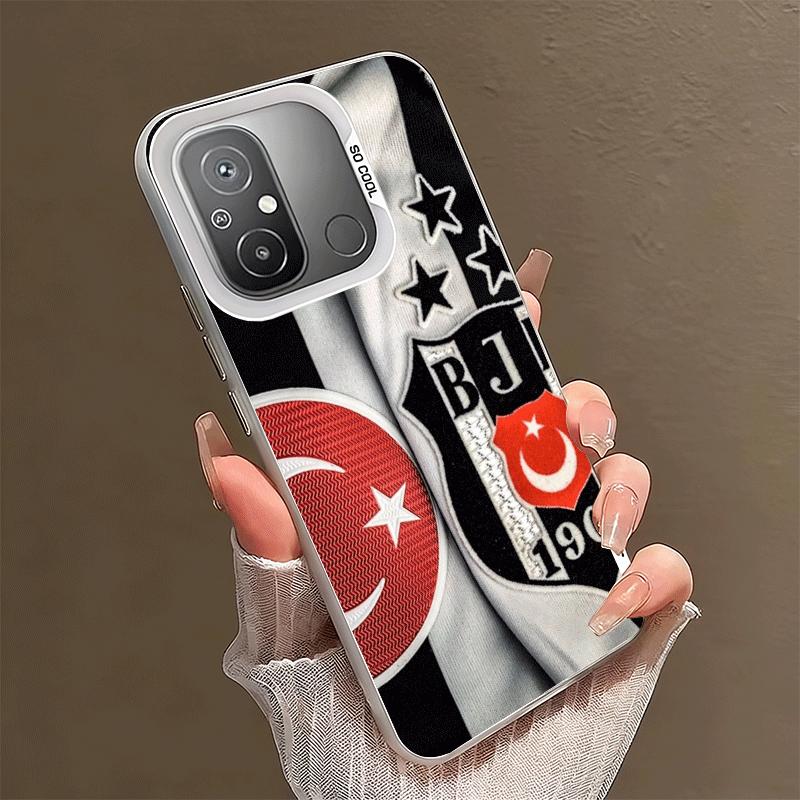 B-Бешикташ B-BJK Турция Ударопрочный чехол для телефона для Xiaomi Poco X7 X6 X5 X3 Pro F7 Ultra M8 Redmi 15C 15 14C 13C 12C 10C 13 12 10