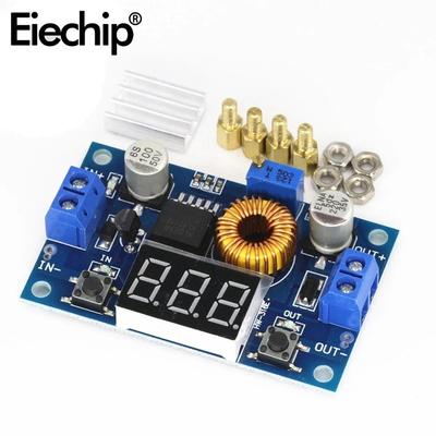 XL4015 5A 75W DC-DC регулируемый понижающий зарядный модуль высокомощный понижающий преобразователь светодиодный драйвер с красным вольтметром
