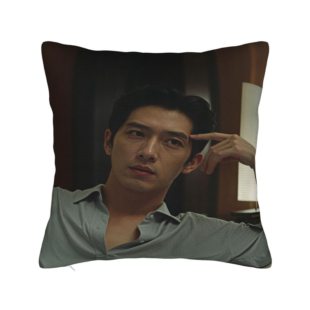 Jing Boran Sun Qian Luke Flora  Pillow Case  Kawaii Pillow Cover Comfy Pillowcases For Chair Sofa Home Decor