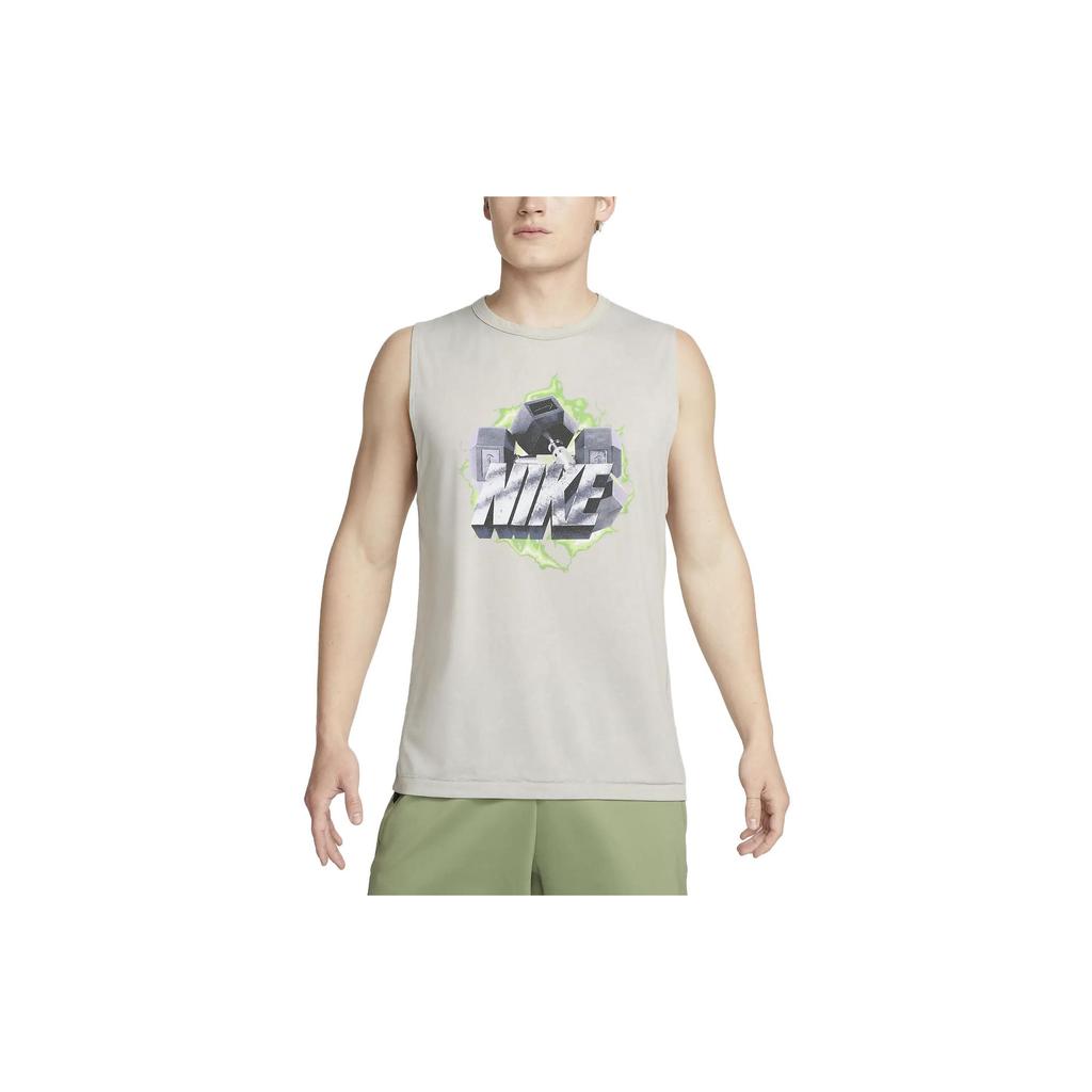 New Nike Tank Tops Men's Gray DX0908-012