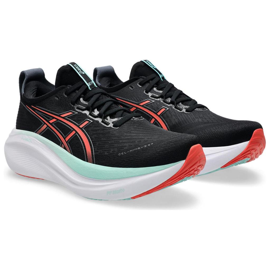 Asics Gel Nimbus 27 Black Coral Reef Men Sneakers 1011B958-004