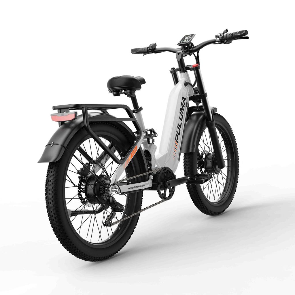 PULUMA PE97 pro Dual-Drive Electric Mountain Bike - 1000W Dual Motors, Shimano 7-Speed, Hydraulic Brakes, 40KM/H