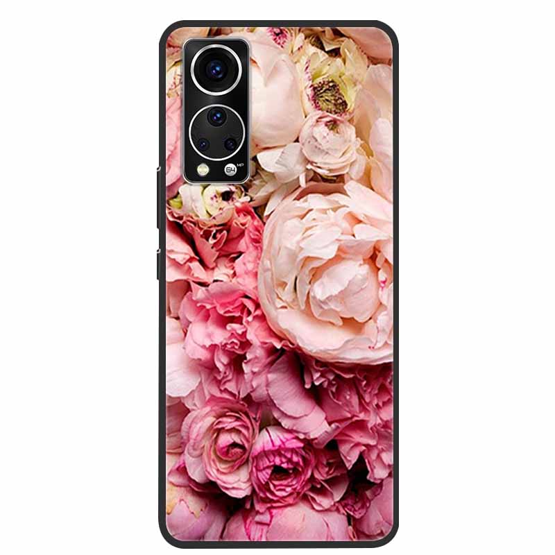 Чехол для телефона ZTE Axon 30 Cover Крутой Волк Лев Тигр Черный Силикон Мягкий Funda Для ZTE Axon 30 Задняя крышка Чехол Axon30 5G Coque