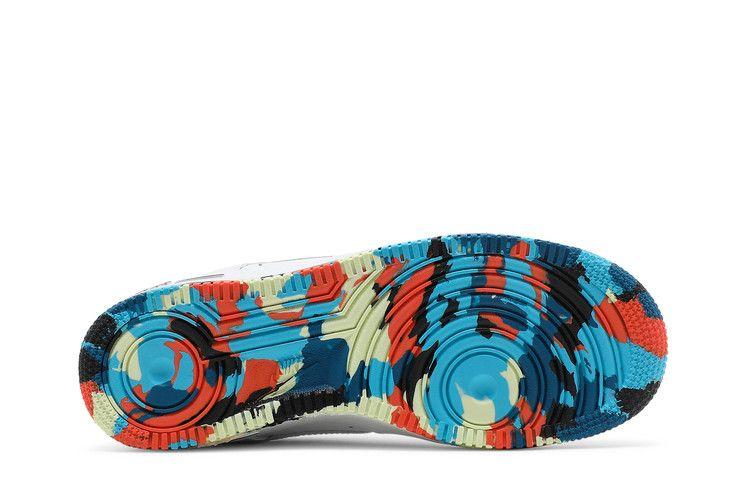 Kids' Sneakers Nike Air Force 1 Low Multicolor Swooshes (GS) White/Multicolor