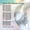 Toyota Windshield Washer Nozzles Kit - Replaces OEM #85381-AE020, Fits 04-10 Sienna, 05-12 Corolla, 04-08 Solara, 00-05 Tundra