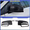 Side Mirror Cap Covers For Mercedes Benz W176 W246 W212 W204 C117 X156 X204 W221 C218 A B C E S CLA GLA GLK Class Black Replace
