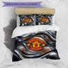Manchester United Pattern Printed 3PCS Bedding Set Soft Skin-Friendly Washable Duvet Cover & Pillowcases Set All Season Bedroom
