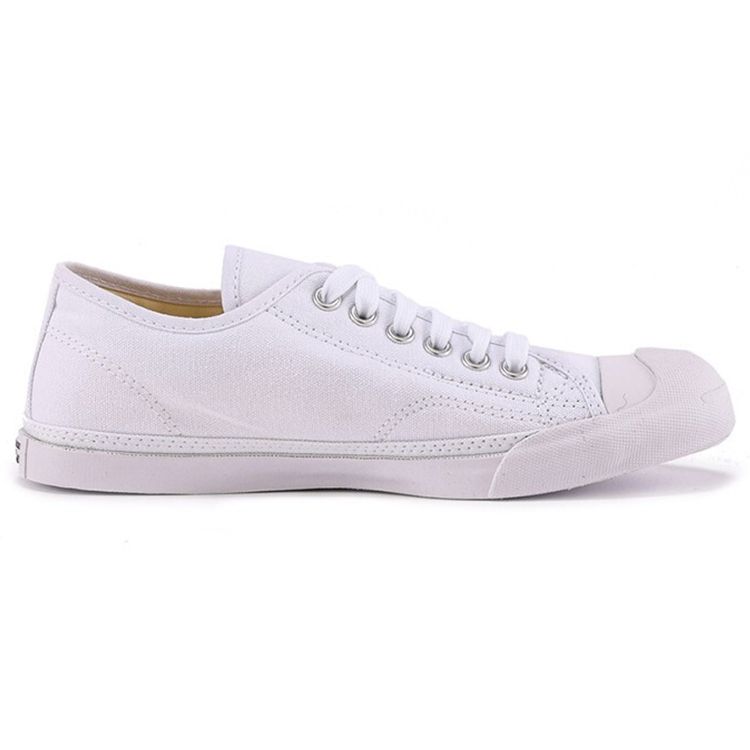 Converse Jack Purcell Удобные Минималистичные Низкие Кеды из Канваса Женские Кроссовки Белые 570482C