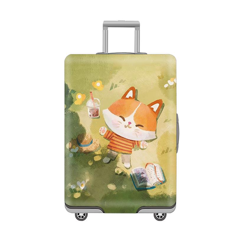 Thickened Cartoon Leather Suitcase Covers: Protective Dust Cover for 20, 24, and 28 Trolley Cases