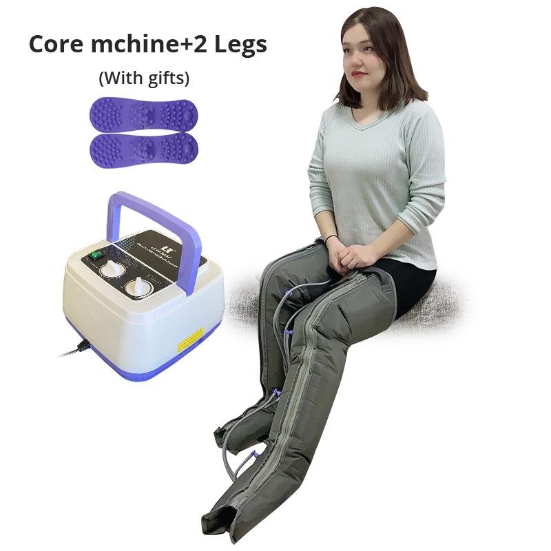 4-камерный массажер с воздушной компрессией, улучшающий кровообращение, снимающий боль, обертывания для рук, талии, ног, ступней, аппарат для лимфодренажного массажа