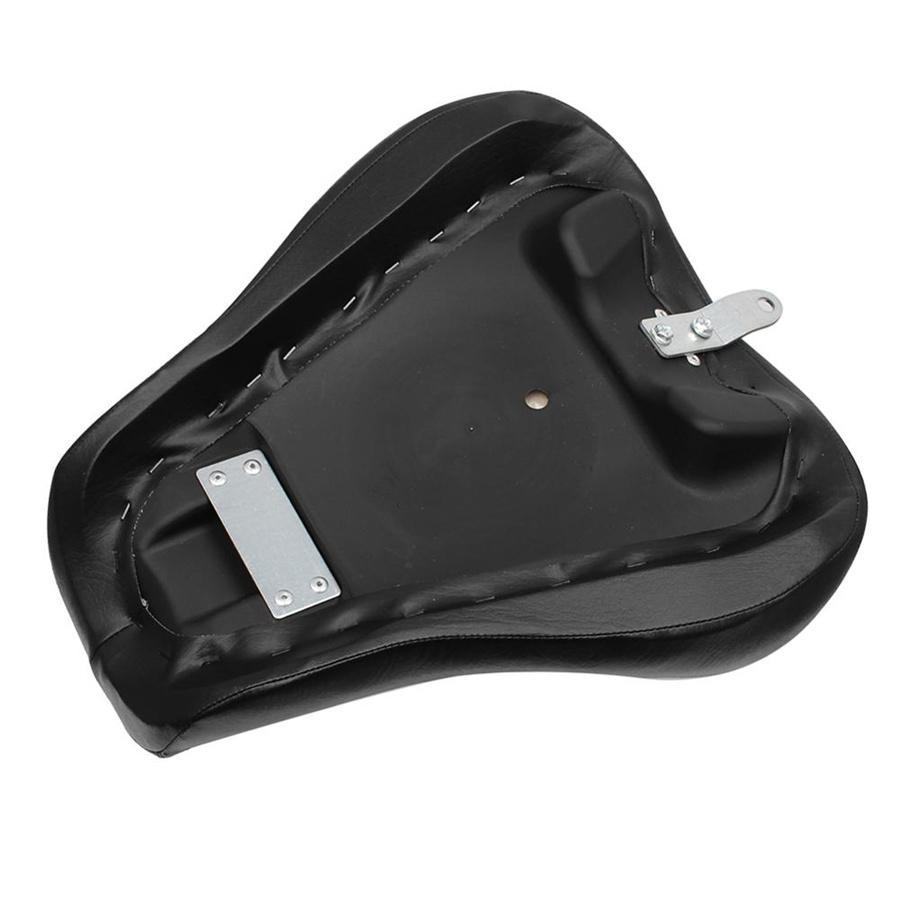 Black Front Driver Rider Solo Seat For Harley Sportster 883 1200 72 48 1983-2003