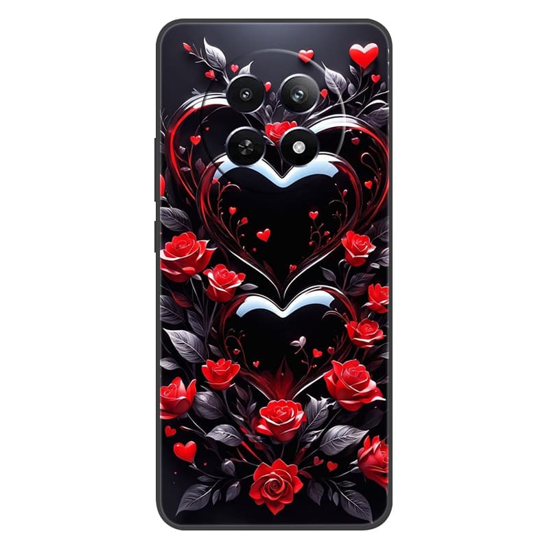 Чехол для телефона Realme 12 Pro Plus Чехол Модный Мягкий Силиконовый Ударопрочный для Realme 12 Plus Бампер Realme 12 Pro+ Fundas Coques