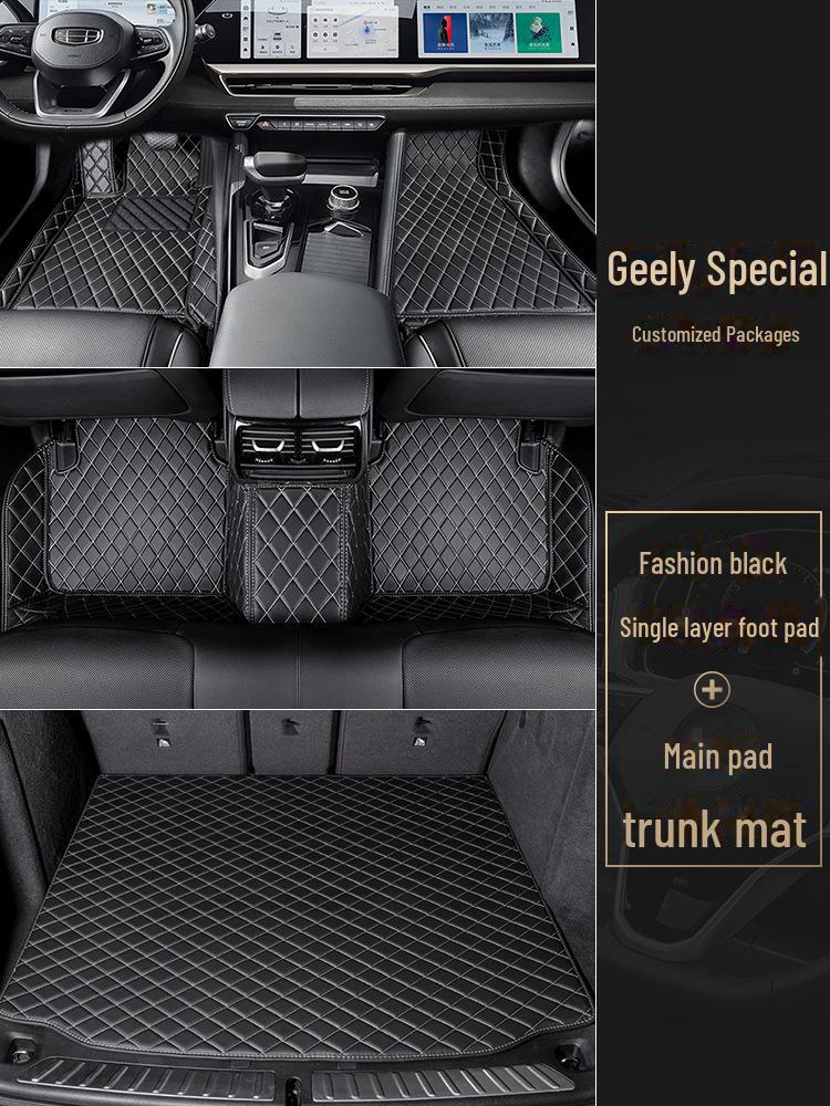 Всепогодные коврики для моделей Geely: Xingyue L, Ruiicon, Binyue, Boyue Cool, Galaxy L7/L6, Dihao GS