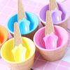Ice Cream Spoon Cute Shape Food Grade Non-stick Anti-freeze Anti-slip Handle Tableware Multi-colored Homemade Ice Cream Cup