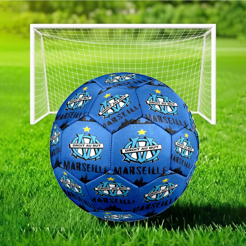 Fc Crest Design Printed Size 5 Soccer Balls, Anti-Slip, Protective Football, Outdoor Sport, a Unique Gift Suitable for him/her, Birthday