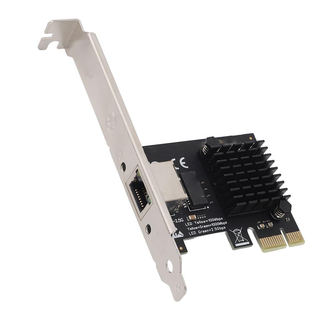 PCIe Network Card RTL8125B 2.5G Gigabit RJ45 Port PCI Express Network Card for Windows 7 8 10 11