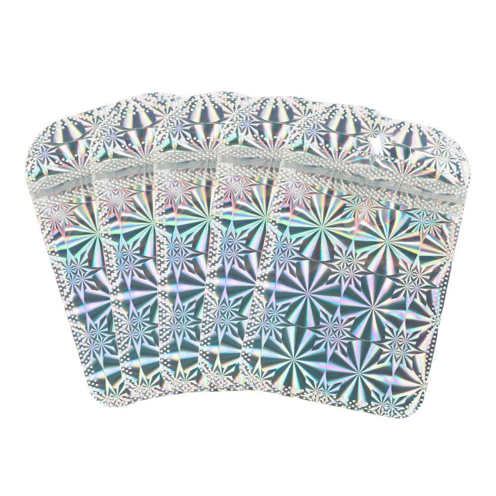 Resealable Jewelry Display Aluminum Foil Pouch Zip lock Bag Packaging Bag Self Sealing Pouches