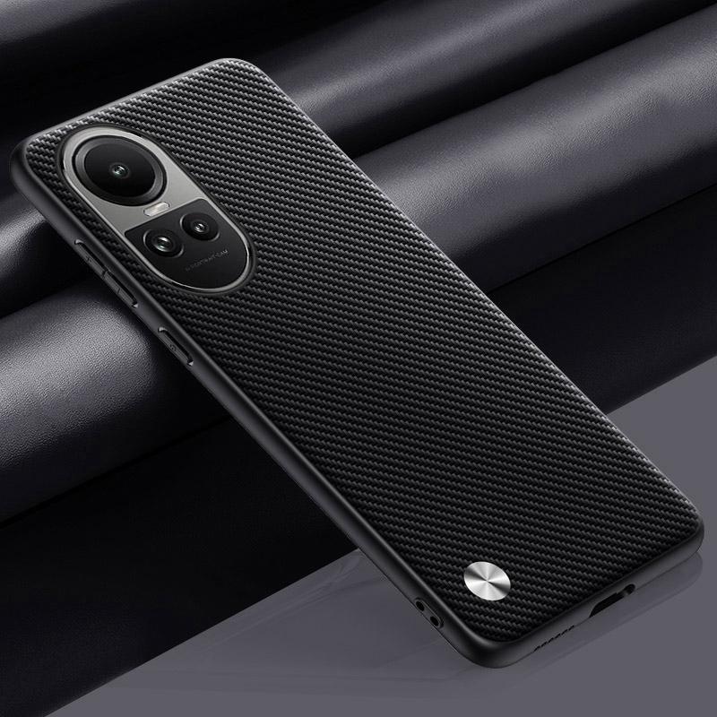 Роскошный чехол из искусственной кожи для OPPO Reno 10 Pro 5G, задняя крышка, силиконовый противоударный защитный чехол для телефона для OPPO Reno10 Pro 10Pro