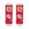 Cotton New Year Red Socks Mahjong Women Festival Socks Creative Horse Year Red Socks  Autumn Winter