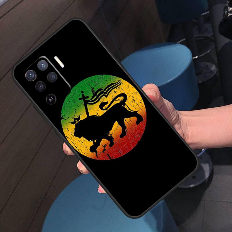 Rasta Lion Reggae Bob Marleys Case For Oppo A5 Pro A17 A57 A77 A60 A80 A40 A18 A38 A58 A78 A98 A96 A76 A16 A94 A74 A54 A15