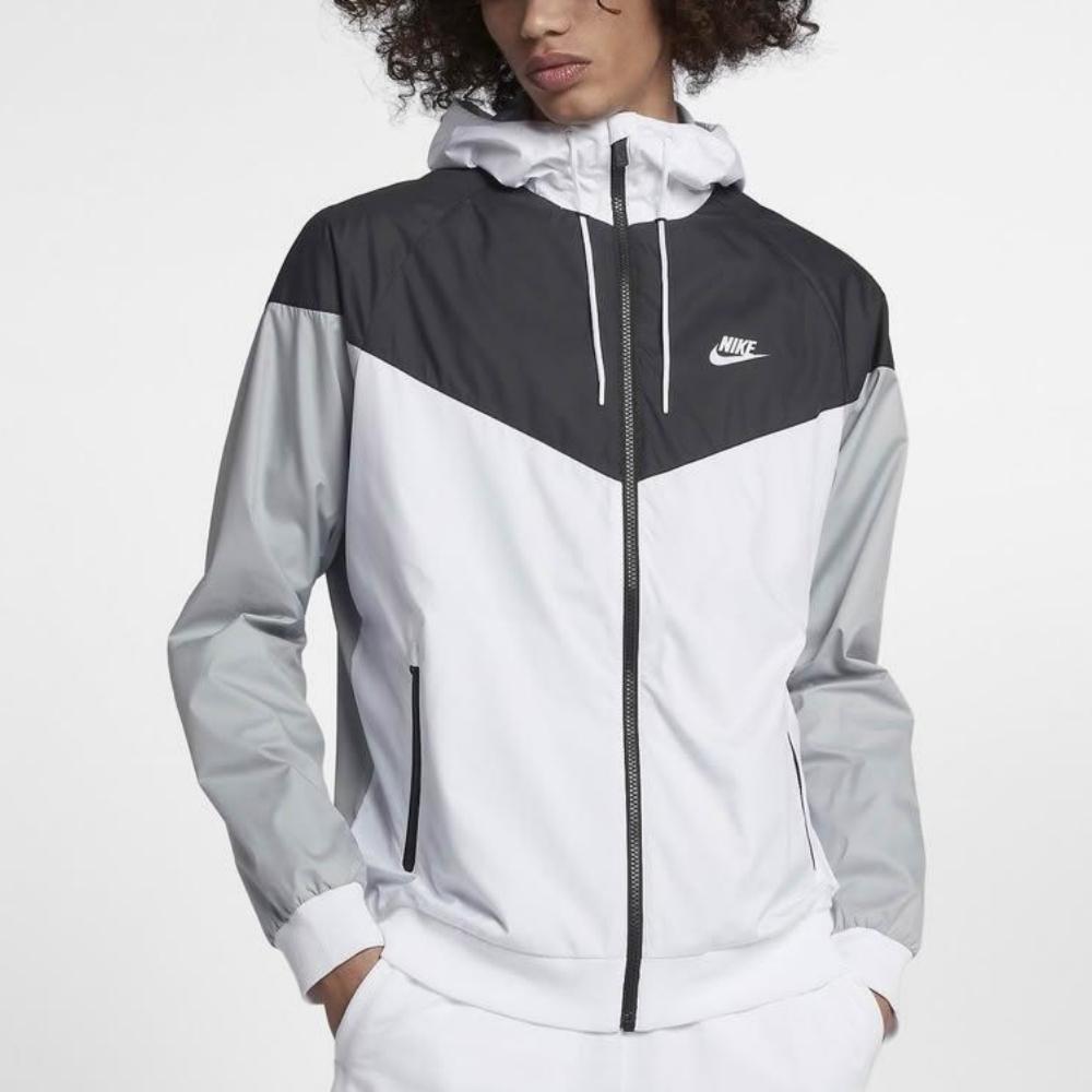 Nike Windrunner Бренд спортивной одежды Логотип Худи Реглан Длинный рукав Куртка Мужские Куртки 727325-101