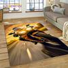 Мотокросс Современный ретро мотоциклетный ковер ковер для спальни гостиной домашнего дивана украшения,детский игровой большой декоративный напольный коврик