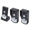 Wireless Voice Intercom Doorbell 410 To 490MHz IP54 Waterproof 1000m Distance Home Doorbell Intercom Kit Black
