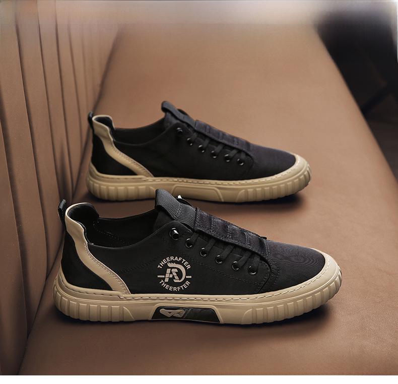 2024 Spring Men's Trendy Breathable Canvas Sneakers