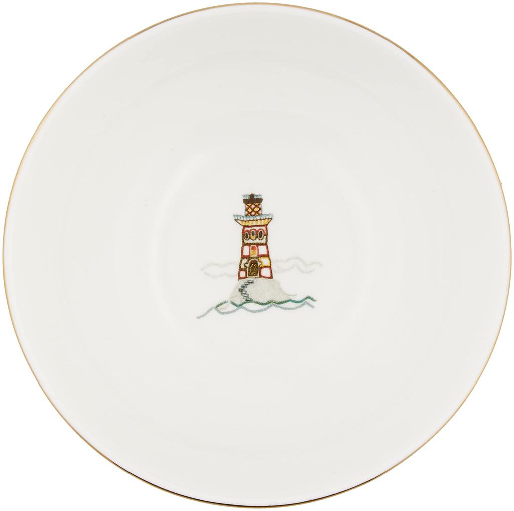 Импортная миска Wedgwood 15 см 'Прощание' от Kit Kemp 1050209 [Оригинальный продукт] Морской
