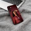 music -legend-Rihanna Black Soft Silicone Phone Case for Samsung Galaxy A73, A71, A72, A70, A53, A52, A51