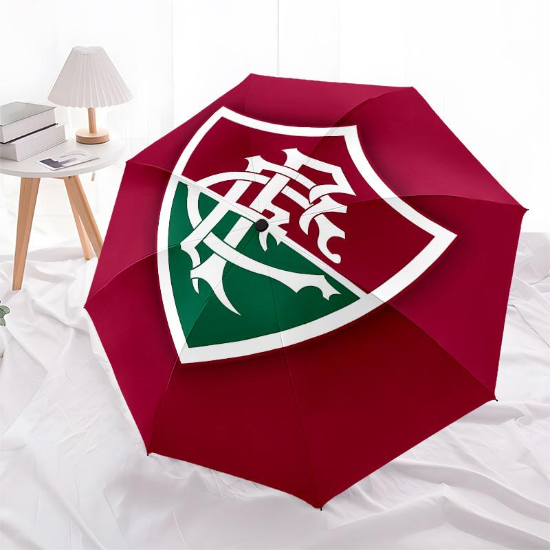 Flamengo, Badge Automatic Opening and Closing, 8 rib Structure Portable Umbrella, Suitable for Men and Women in All Seasons Perfect Gift fo