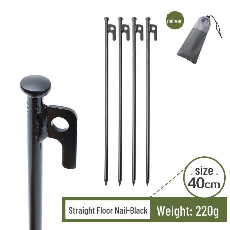 Ветрозащитные колышки для палаток для кемпинга на открытом воздухе - 20/25/30/40 см