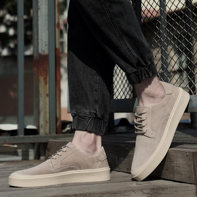 Мужские повседневные туфли из натуральной кожи на шнуровке, удобные прогулочные туфли, дышащие мужские кожаные туфли для мужчин Zapatos Hombre